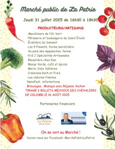 March public - 31 juillet 2025