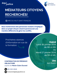M�DIATEURS CITOYENS RECHERCH�S!