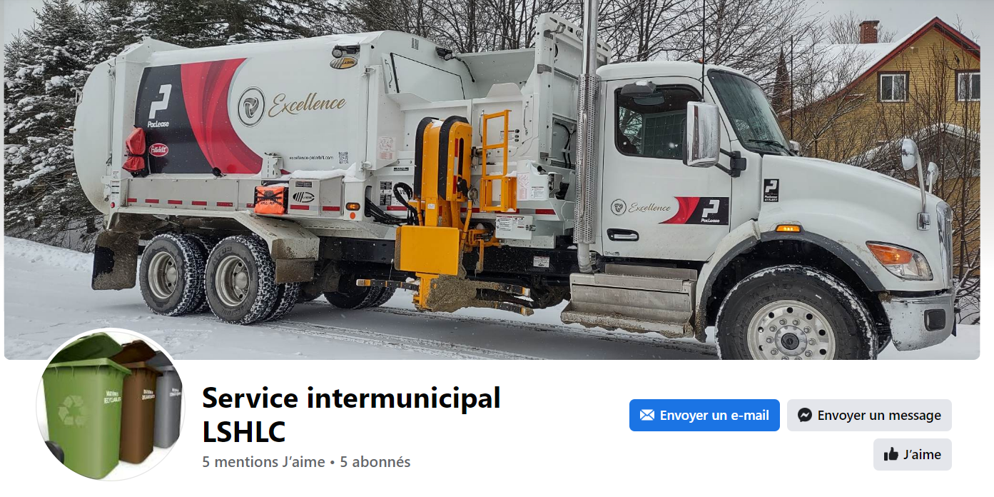 Pour suivre le service intermunicipal LSHLC Pour suivre le service intermunicipal LSHLC