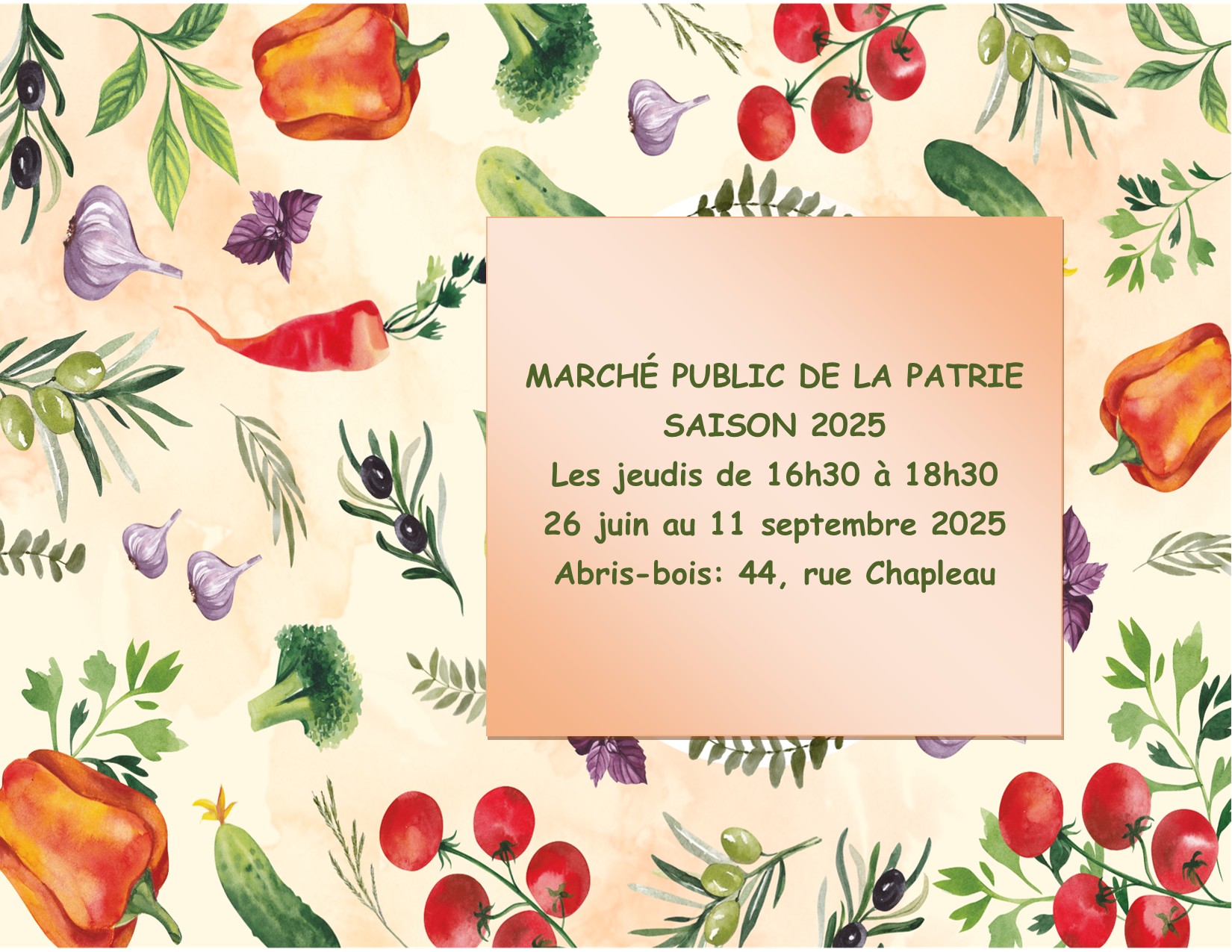 March public de La Patrie